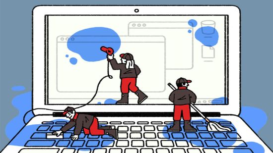 Визуално представяне на: clean-na-laptop