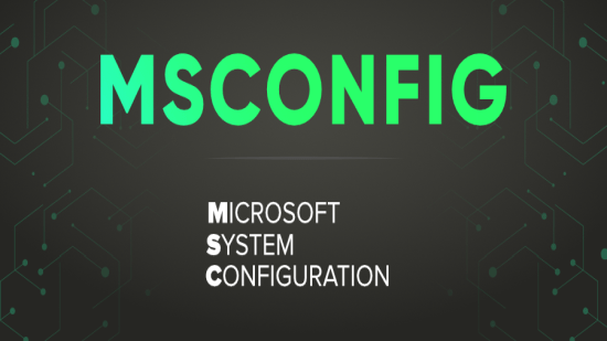 Графика илюстрираща: MSconfig3