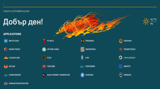 Flame Dashboard