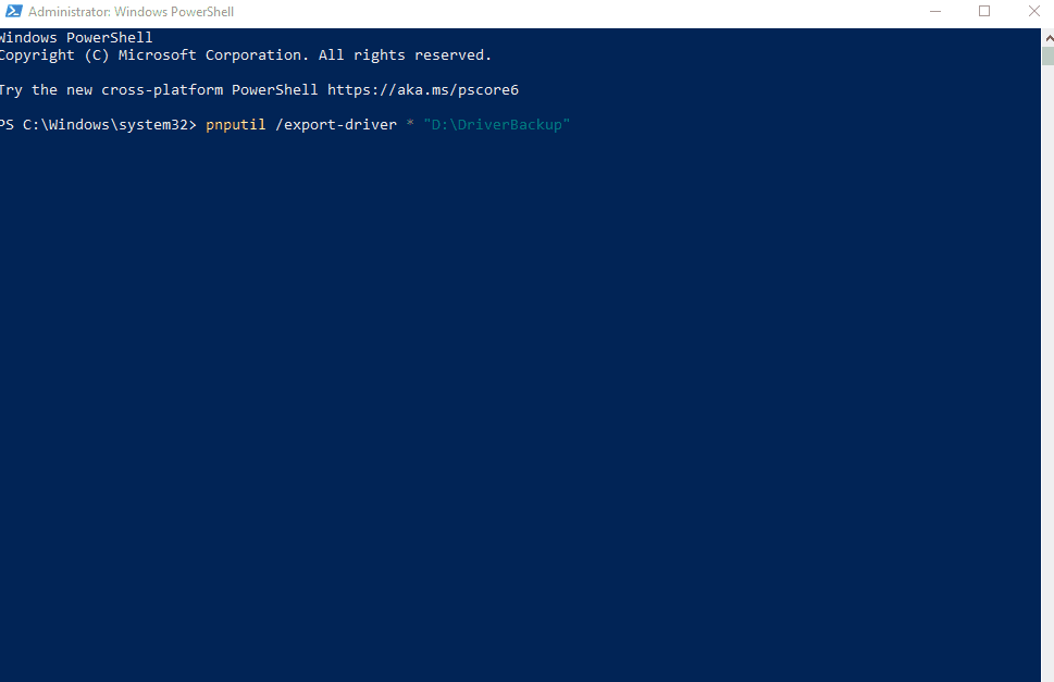DriverBackup