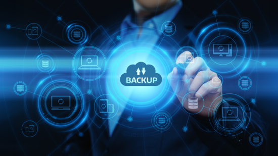 Фотография показваща: Backup