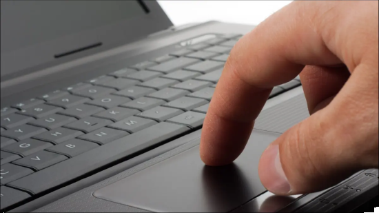 Фотография показваща: Touchpad