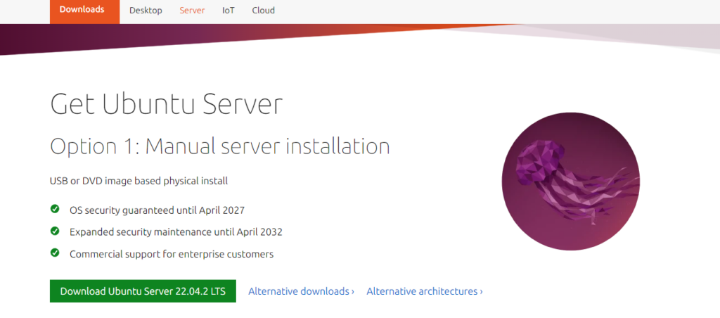 Download Ubuntu Server