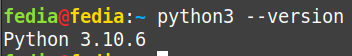 python3 