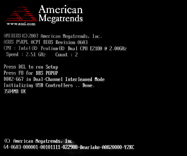 AMI BIOS