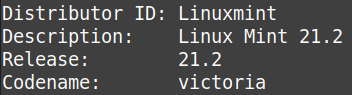 версията на Linux Mint