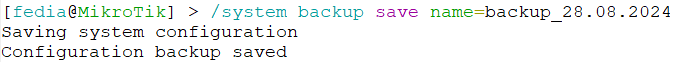 backup
