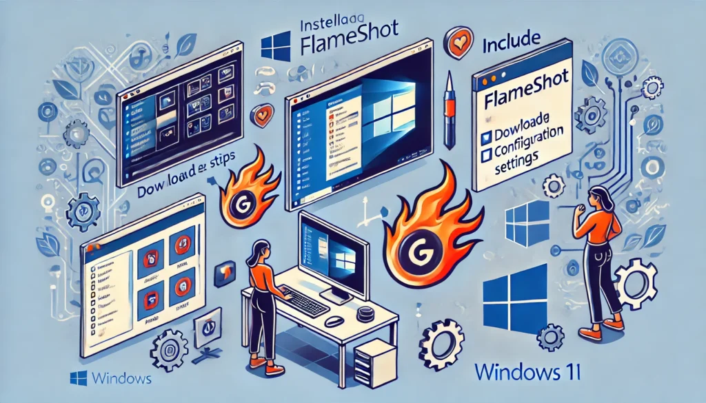Как да инсталираме Flameshot на Windows 11