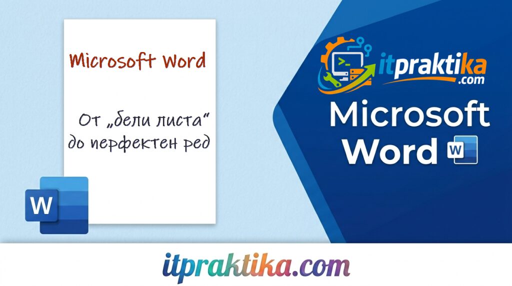 Microsoft Word: От „бели листа“ до перфектен ред
