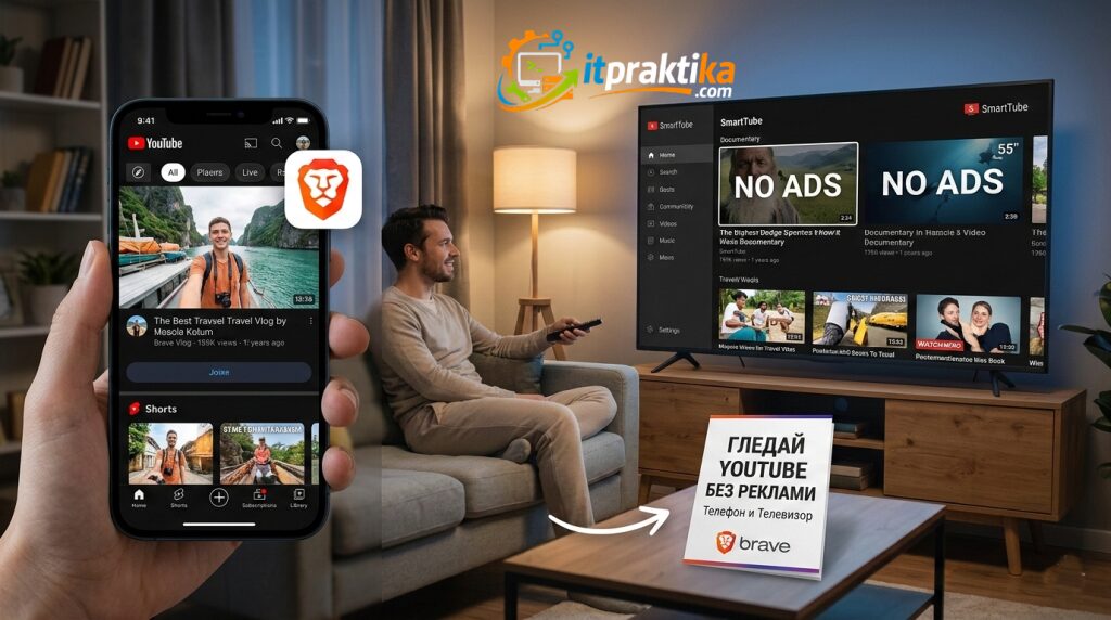 Как да гледаме YouTube без реклами на телефон и телевизор?