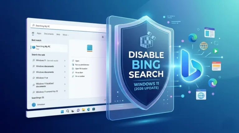 Край на досадното Bing търсене в Windows 11: Актуален метод за 2026 г.