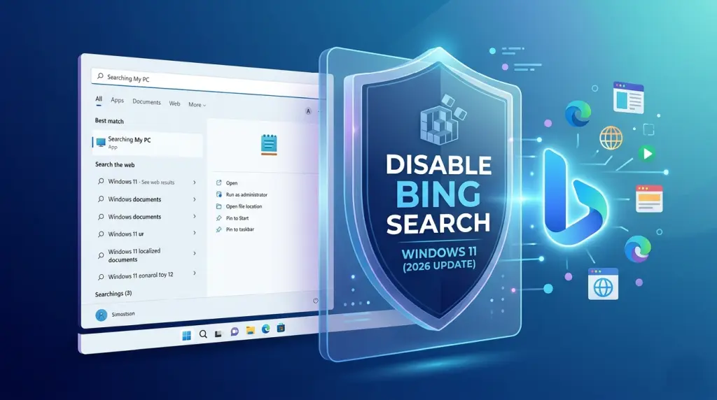 Край на досадното Bing търсене в Windows 11: Актуален метод за 2026 г.