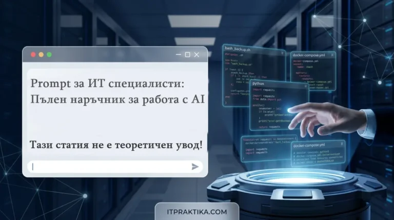 Prompt за ИТ специалисти: Пълен наръчник за работа с AI