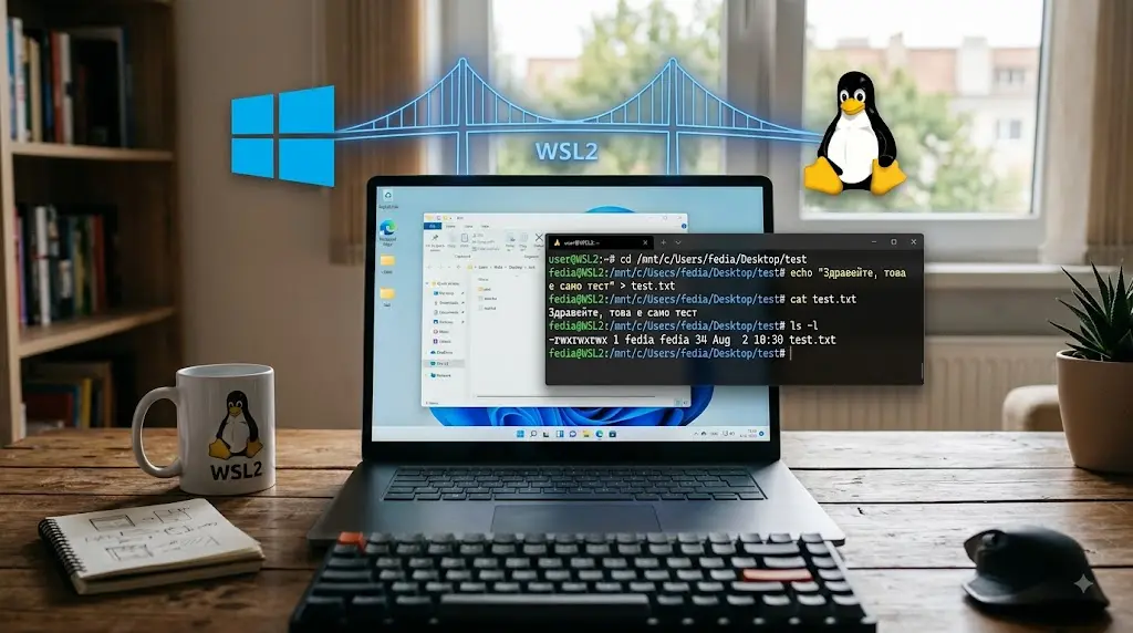 Изкуството да управляваш Windows през Linux терминал